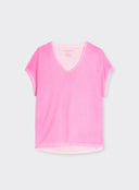 T-shirt col V  Majestic