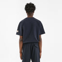Atelier T-shirt Sleeve Emblem Navy flâneur