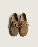 Posa Boat Loafer Suede Tan
