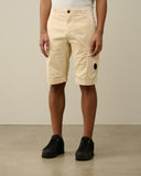 STRETCH SATEEN CARGO SHORTS C.P. Company