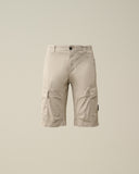 STRETCH SATEEN CARGO SHORTS C.P. Company