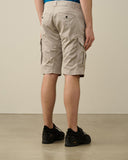 STRETCH SATEEN CARGO SHORTS C.P. Company