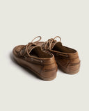 Posa Boat Loafer Brushed Leather Brown