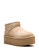 Boots Ugg Classic Ultra Mini à Plateform Sand