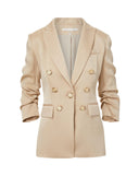 TOMI SATIN DICKEY JACKET veronica beard