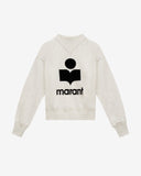 moby stand-up collar logo sweatshirt Marant Etoile