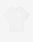 t-shirt à manches courtes en coton uni zelitos Marant Etoile