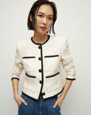 DARLA JACQUARD JACKET veronica beard