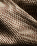 Pantalon à carreaux Tonelli Écru/Ocre