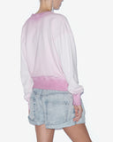 sweatshirt mobily en coton délavé à logo Marant Etoile