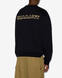 sweatshirt mikoe en coton à broderies Marant