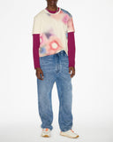 t-shirt à manches courtes en coton imprimé honore Marant
