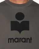 sweatshirt molletonné à logo oversize mikoy Marant