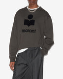 sweatshirt molletonné à logo oversize mikoy Marant