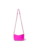 sac jerome dreyfuss Bobi S Croute Velours Fuxia