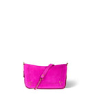 sac jerome dreyfuss Bobi S Croute Velours Fuxia