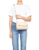 sac jerome dreyfuss Lulu M Chèvre Ecru grainé