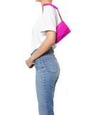 sac jerome dreyfuss Lulu S Croute Velours Fuxia