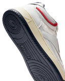BASKET AUTRY LOW CUIR BLANC