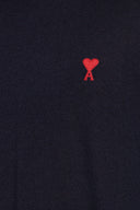 Pull col roulé AMI night blue