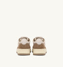 BASKET AUTRY MEDALIST LOW SUEDE/HAIR MUD