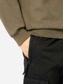 62420 BRUSHED ORGANIC COTTON FLEECE STONE ISLAND