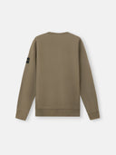 62420 BRUSHED ORGANIC COTTON FLEECE STONE ISLAND