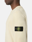 62420 BRUSHED ORGANIC COTTON FLEECE STONE ISLAND