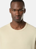 62420 BRUSHED ORGANIC COTTON FLEECE STONE ISLAND