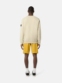 62420 BRUSHED ORGANIC COTTON FLEECE STONE ISLAND