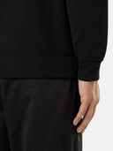 628F7 STRETCH ORGANIC COTTON FLEECE_STONE ISLAND GHOST Stone Island