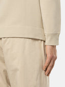 629F7 STRETCH ORGANIC COTTON FLEECE_STONE ISLAND GHOST Stone Island