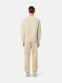 629F7 STRETCH ORGANIC COTTON FLEECE_STONE ISLAND GHOST Stone Island