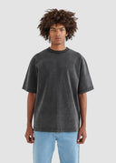 TYPO EMBROIDERED T-SHIRT BLACK