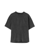 TYPO EMBROIDERED T-SHIRT BLACK