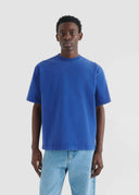 TYPO EMBROIDERED T-SHIRT NAVY