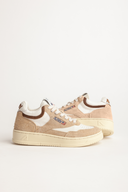 BASKET AUTRY OPEN ECRU/SUEDE