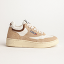 BASKET AUTRY OPEN ECRU/SUEDE