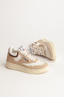 BASKET AUTRY OPEN ECRU/SUEDE