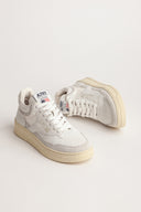 BASKET AUTRY OPEN LEAT/LEAT WHITE