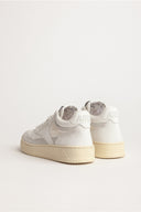 BASKET AUTRY OPEN LEAT/LEAT WHITE