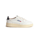 BASKET BAISSE MEDALIST EN CUIR BLANC ET SPACE
