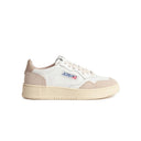 BASKET AUTRY MEDALIST LOW LEAT/SUEDE WHT/ WHITE PEPPER