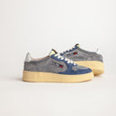 BASKET AUTRY MEDALIST LOW DAIM GRIS BLEU