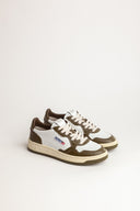BASKET AUTRY MEDALIST LOW LEAT/LEAT WHT/MILITARY OLIVE