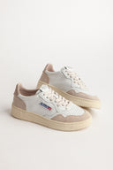 BASKET AUTRY MEDALIST LOW LEAT/SUEDE WHT/ WHITE PEPPER