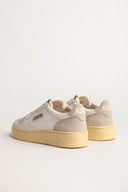 BASKET AUTRY MEDALIST LOW SUEDE/LEAT WHT/SAND