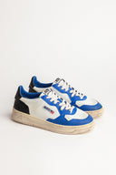BASKET AUTRY MEDALIST LOW VINTAGE BLEU