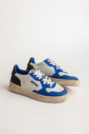 BASKET AUTRY MEDALIST LOW VINTAGE BLEU