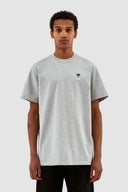 Tommy Heart Patch T-shirt Arte grey